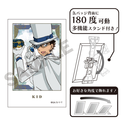 『名探偵コナン』フォトジェニ缶バッジ 怪盗キッド ジュエル